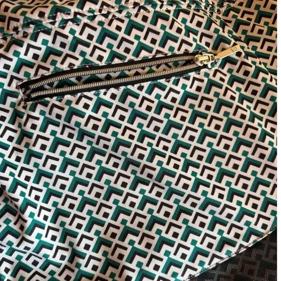 GG Blue Geoprint Ruffle Athletic Skort Golf Tennis Outdoors NWT size XS - Picture 5 of 7